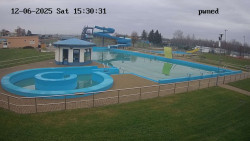 Hlavní bazén, divoká řeka