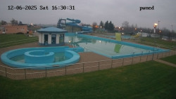 Hlavní bazén, divoká řeka