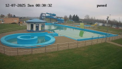 Hlavní bazén, divoká řeka