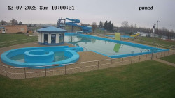 Hlavní bazén, divoká řeka