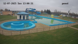 Hlavní bazén, divoká řeka