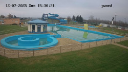 Hlavní bazén, divoká řeka