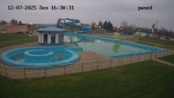 Hlavní bazén, divoká řeka