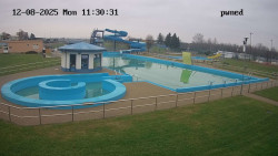 Hlavní bazén, divoká řeka