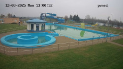 Hlavní bazén, divoká řeka