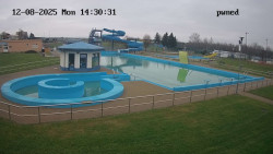 Hlavní bazén, divoká řeka