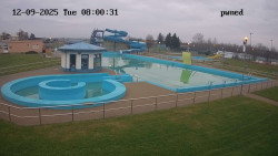 Hlavní bazén, divoká řeka