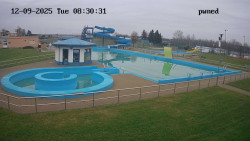 Hlavní bazén, divoká řeka