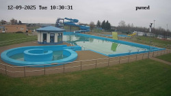 Hlavní bazén, divoká řeka