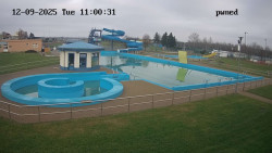 Hlavní bazén, divoká řeka