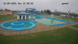 Hlavní bazén, divoká řeka