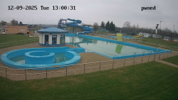 Hlavní bazén, divoká řeka