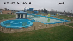 Hlavní bazén, divoká řeka