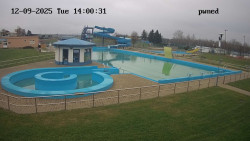 Hlavní bazén, divoká řeka