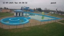 Hlavní bazén, divoká řeka