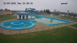 Hlavní bazén, divoká řeka