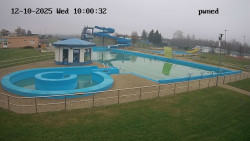 Hlavní bazén, divoká řeka