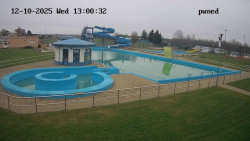 Hlavní bazén, divoká řeka