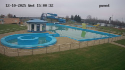 Hlavní bazén, divoká řeka