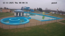 Hlavní bazén, divoká řeka