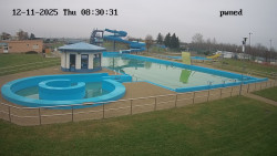 Hlavní bazén, divoká řeka