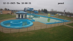 Hlavní bazén, divoká řeka