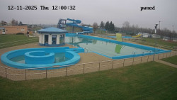 Hlavní bazén, divoká řeka