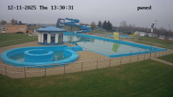 Hlavní bazén, divoká řeka