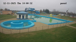 Hlavní bazén, divoká řeka