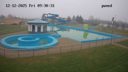 Hlavní bazén, divoká řeka