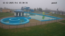 Hlavní bazén, divoká řeka