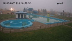 Hlavní bazén, divoká řeka