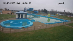 Hlavní bazén, divoká řeka