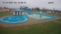 Hlavní bazén, divoká řeka