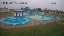 Hlavní bazén, divoká řeka