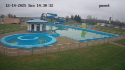 Hlavní bazén, divoká řeka