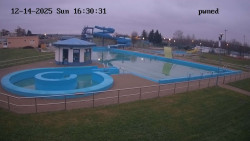 Hlavní bazén, divoká řeka