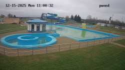 Hlavní bazén, divoká řeka