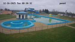 Hlavní bazén, divoká řeka