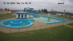 Hlavní bazén, divoká řeka