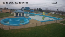 Hlavní bazén, divoká řeka