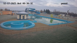 Hlavní bazén, divoká řeka