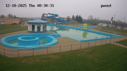 Hlavní bazén, divoká řeka