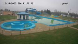 Hlavní bazén, divoká řeka