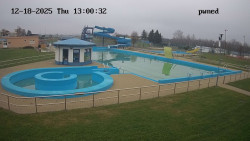 Hlavní bazén, divoká řeka