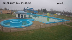 Hlavní bazén, divoká řeka