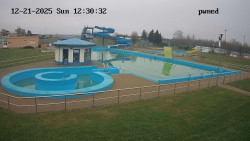 Hlavní bazén, divoká řeka