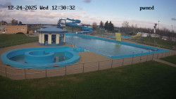 Hlavní bazén, divoká řeka