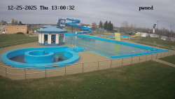 Hlavní bazén, divoká řeka