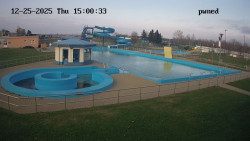 Hlavní bazén, divoká řeka